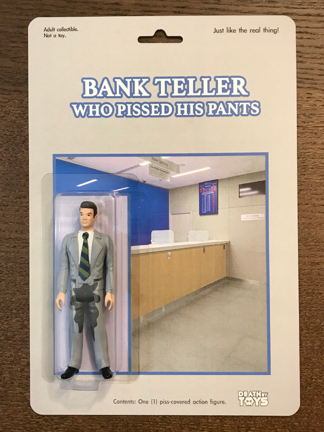 Action figure created by "Death By Toys".