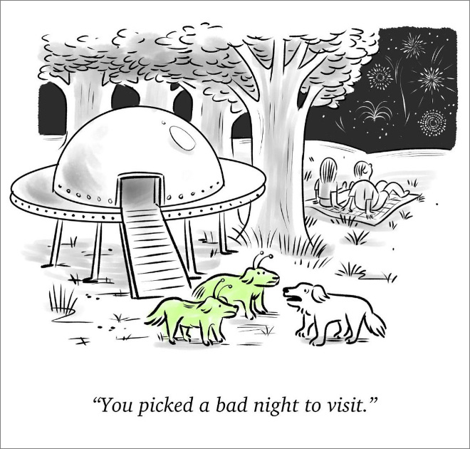 Cartoon by Ellis Rosen.